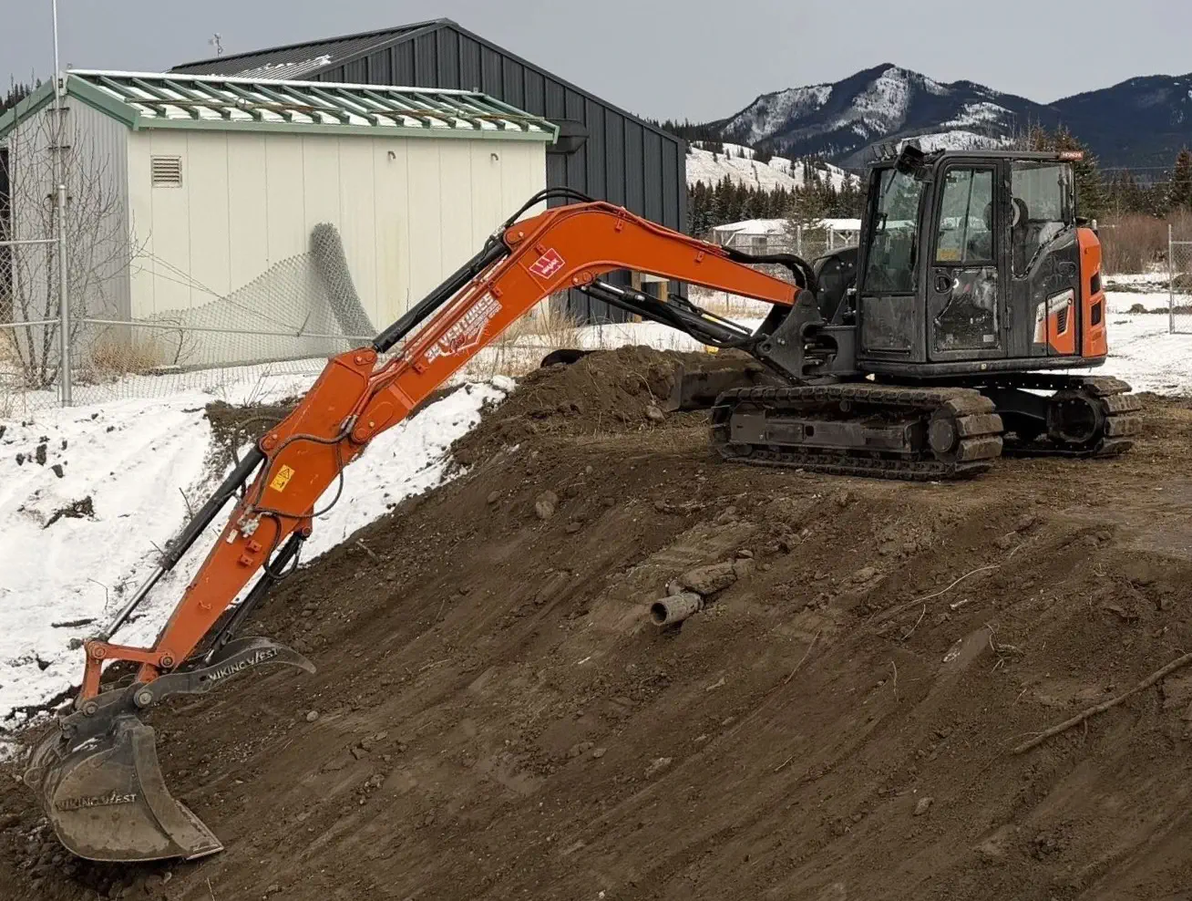 digging